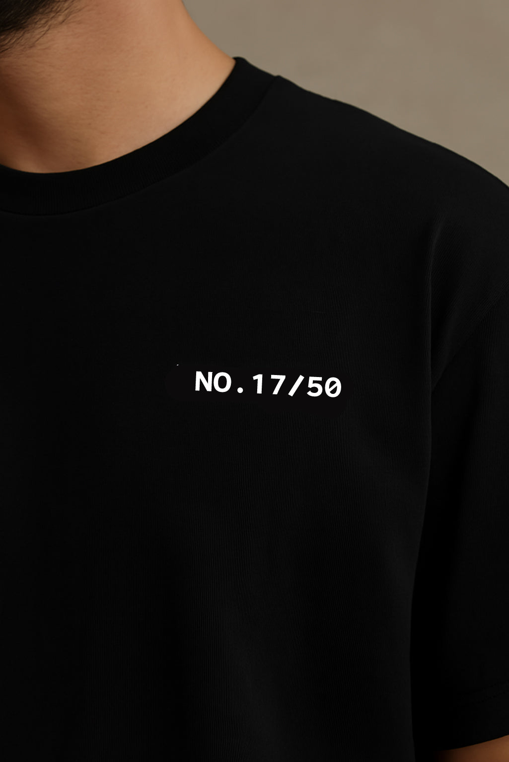 T-SHIRT UNISEX / EDITION 50_black